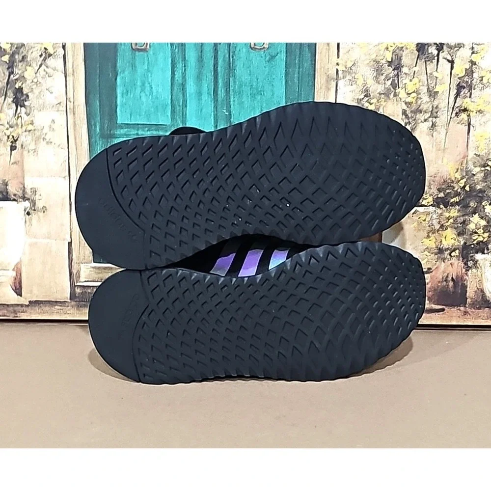 Adidas Swift EVH ultaboost Black Iridescent Purple 6.5 Men's‎ Sneakers